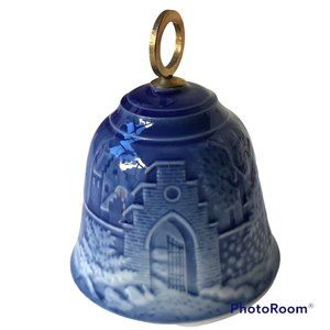 Vintage Bing & Grondahl Christmas Bell Porcelain Jule After 1986 B & G Denmark